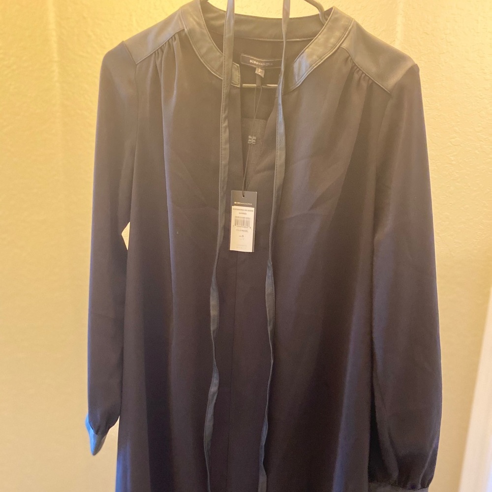 BCBG black dress New !S
